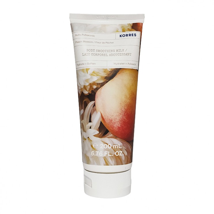 Korres Body Smoothing Milk Peach Blossom 200ml | Γαλάκτωμα Σώματος με Άρωμα Άνθη Ροδακινιάς  ΦΡΟΝΤΙΔΑ ΓΙΑ ΤΟ ΣΩΜΑ