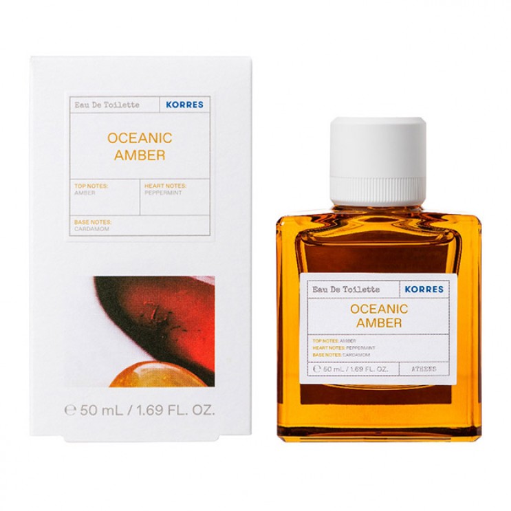 Korres Oceanic Amber Eau de Toilette 50ml | Ανδρικό Άρωμα ΦΡΟΝΤΙΔΑ ΓΙΑ ΤΟ ΣΩΜΑ