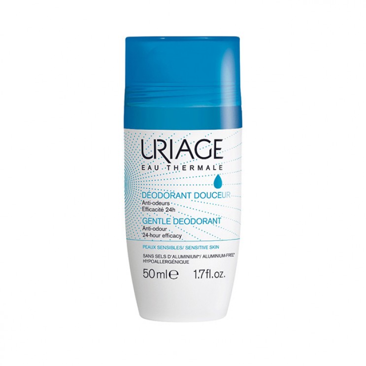 Uriage Gentle Deodorant 50ml | Αποσμητικό 24ωρης Δράσης για Ευαίσθητες Επιδερμίδες 