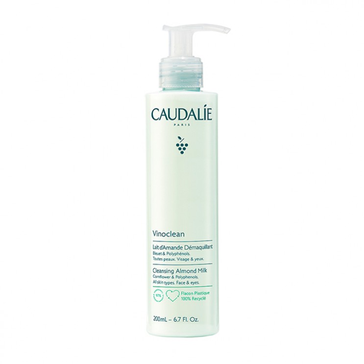 Caudalie Vinoclean Cleansing Almond Milk 200ml | Γαλάκτωμα Καθαρισμού Προσώπου και Ματιών