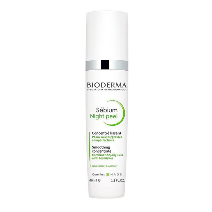 Bioderma Sebium Night Peel 40ml | Ορός Απολέπισης Νύκτας για Λείανση Ενάντια στις Ατέλειες της Επιδερμίδας ΦΡΟΝΤΙΔΑ ΠΡΟΣΩΠΟΥ