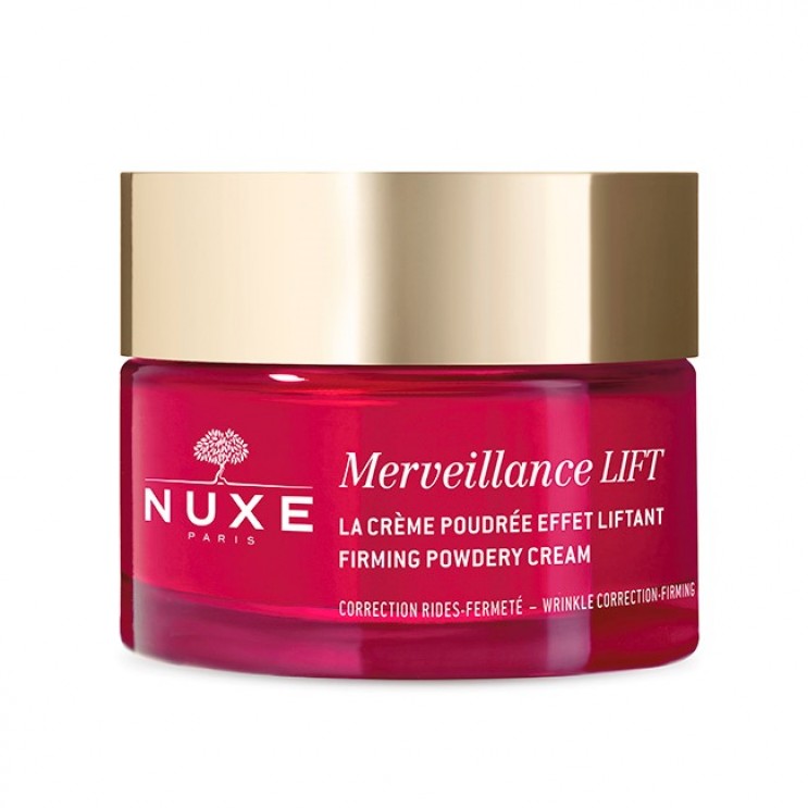 Nuxe Merveillance Lift Firming Powdery Cream 50ml | Συσφικτική Κρέμα Προσώπου με Aίσθηση Πούδρας για Kανονική & Μικτή Επιδερμίδα