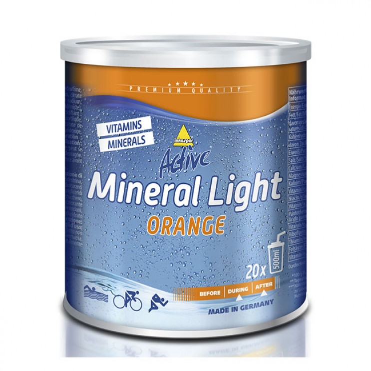 Inkospor Active Mineral Light 330gr (Orange) | Συμπλήρωμα Ηλεκτρολυτών και Βιταμινών  ΔΙΑΧΕΙΡΙΣΗ ΕΝΕΡΓΕΙΑΣ