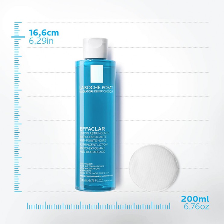 La Roche Posay Effaclar Lotion Astringente Micro-Exfoliante Στυπτική Λοσιόν Καθαρισμού με Μικροαπολεπιστική Δράση 200ml ΦΡΟΝΤΙΔΑ ΠΡΟΣΩΠΟΥ