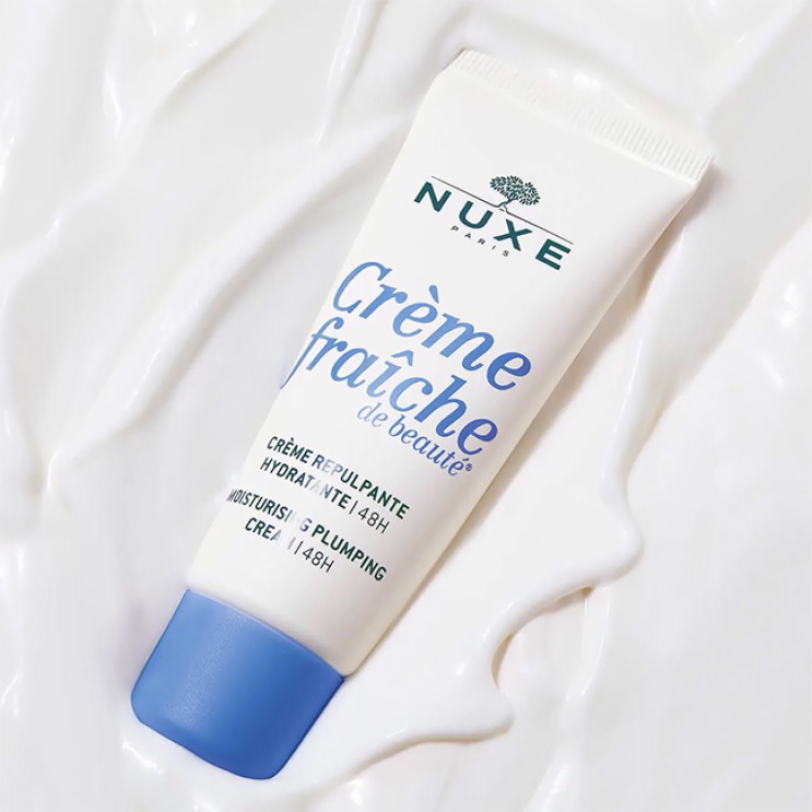 Nuxe Creme Fraiche De Beaute Moisturising Plumping Cream 30ml | 48ωρη Ενυδατική Κρέμα Επαναπύκνωσης 