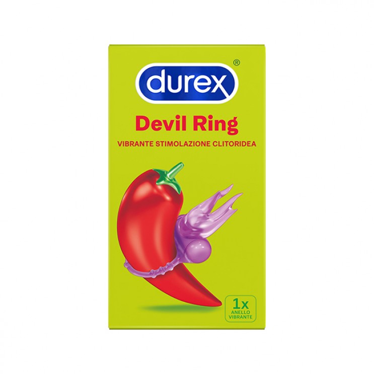 Durex Devil Ring 1τμχ | Δονούμενη Συσκευή για Κλειτοριδική Διέγερση  ΣΕΞΟΥΑΛΙΚΗ ΥΓΕΙΑ