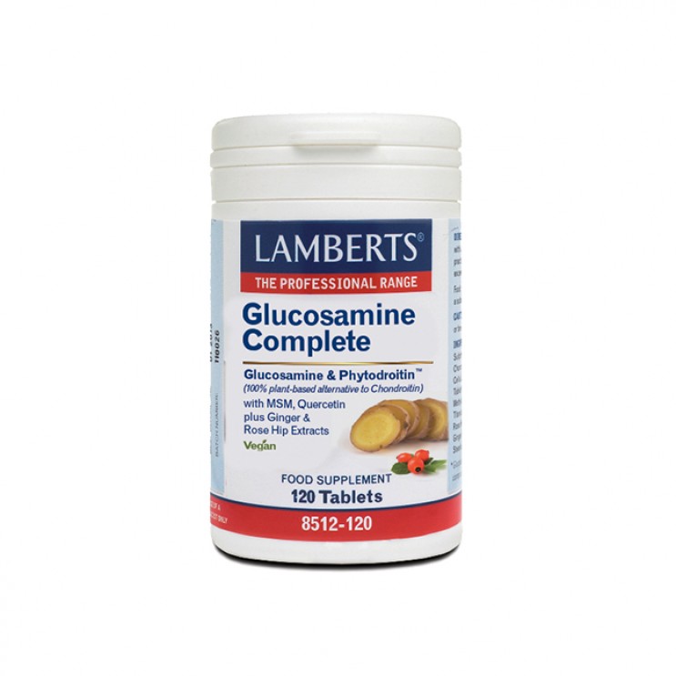 Lamberts Glucosamine Complete 120tabs | Συμπλήρωμα Διατροφής με Γλυκοζαμίνη για την Υγεία των Αρθρώσεων ΔΗΜΟΦΙΛΕΣΤΕΡΑ