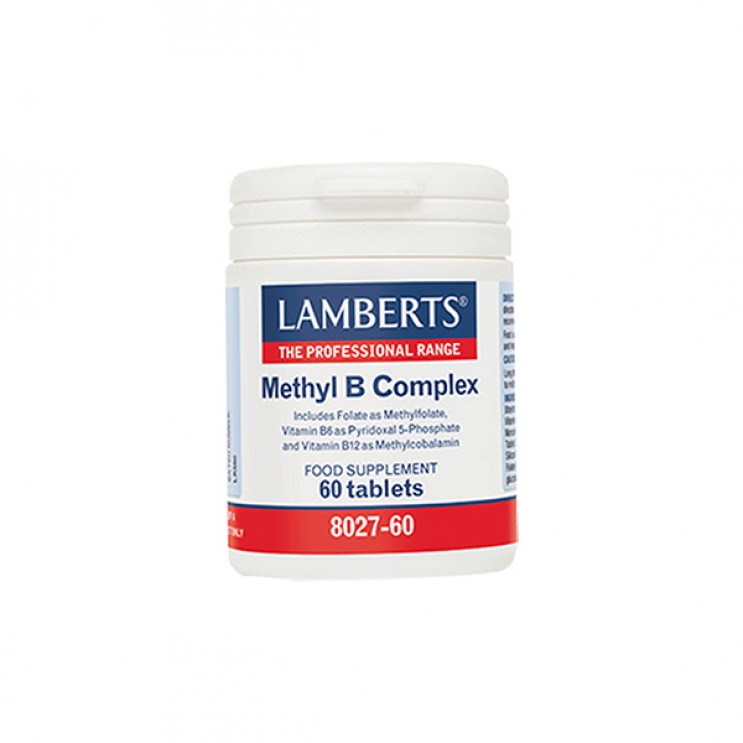 Lamberts Methyl B Complex , 60tabs | Συμπλήρωμα Βιταμινών Συμπλέγματος B ΒΙΤΑΜΙΝΕΣ