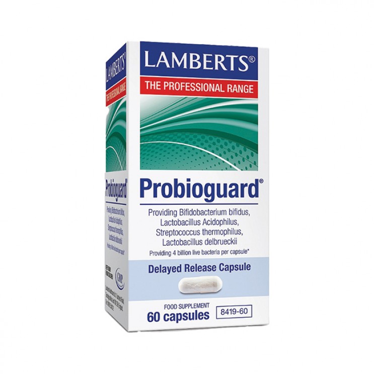 Lamberts Probioguard 60caps |  Συμπλήρωμα Διατροφής για την Εξισορρόπηση της Εντερικής Χλωρίδας ΔΗΜΟΦΙΛΕΣΤΕΡΑ