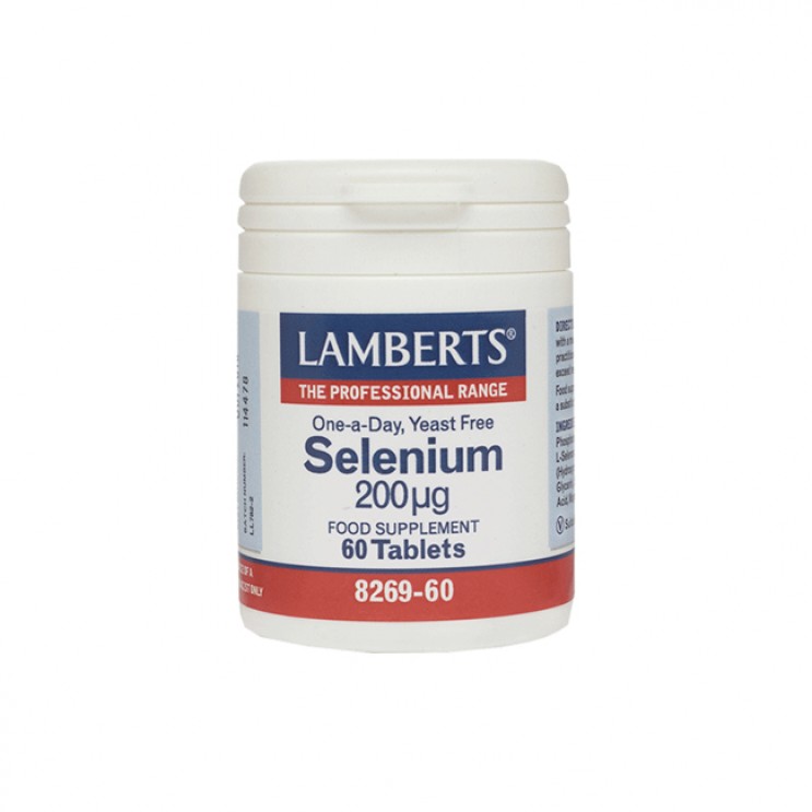 Lamberts Selenium 200mcg 60tabs | Συμπλήρωμα Διατροφής με Σελήνιο ΔΗΜΟΦΙΛΕΣΤΕΡΑ