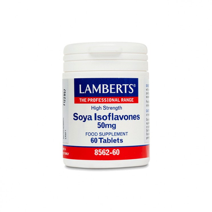 Lamberts Soya Isoflavones 50mg 60tabs | Συμπλήρωμα Διατροφής με  Ισοφλαβονοειδή Σόγιας   ΦΥΤΙΚΑ & ΒΟΤΑΝΑ