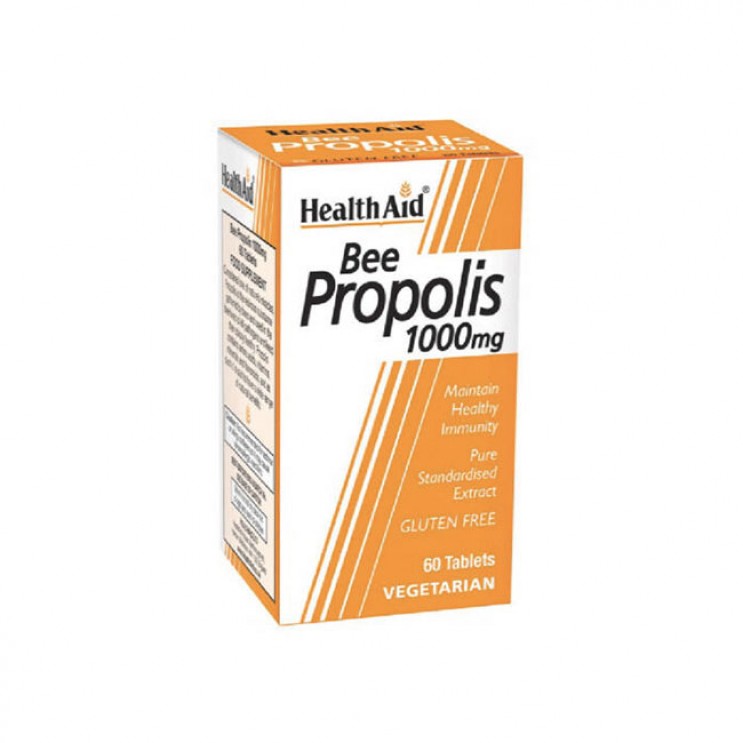 Health Aid Bee Propolis 1000mg 60tabs | Συμπλήρωμα Διατροφής με Πρόπολη ΦΥΤΙΚΑ & ΒΟΤΑΝΑ