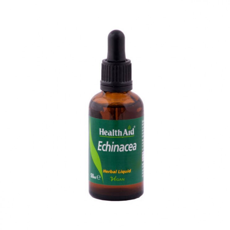 Health Aid Echinacea Liquid 50ml | Υγρό Εκχύλισμα Εχινάκειας ΦΥΤΙΚΑ & ΒΟΤΑΝΑ