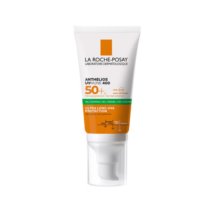 La Roche-Posay Anthelios UVMUNE 400 Oil Control Gel Cream SPF50+  50ml | Κρέμα Προσώπου για Ματ Αποτέλεσμα ΦΡΟΝΤΙΔΑ ΠΡΟΣΩΠΟΥ