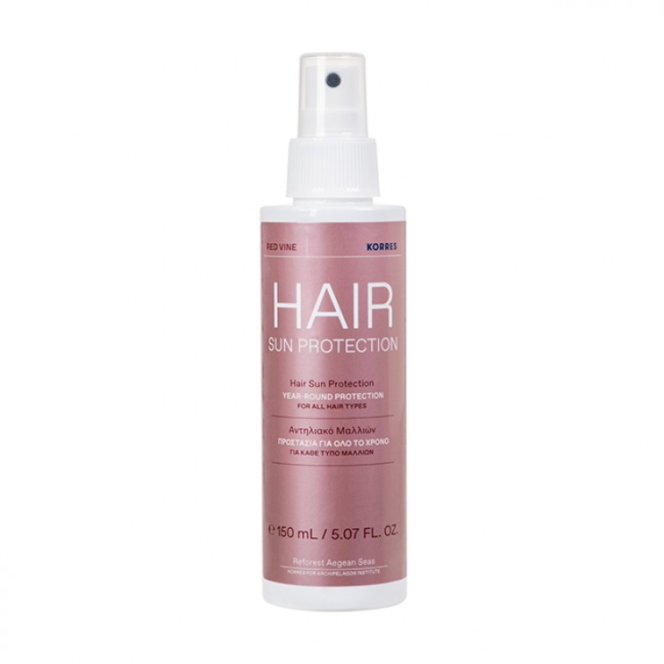 Korres Sun Ηair Protection Red Vine 150ml | Κόκκινο Αμπέλι Αντηλιακό Μαλλιών