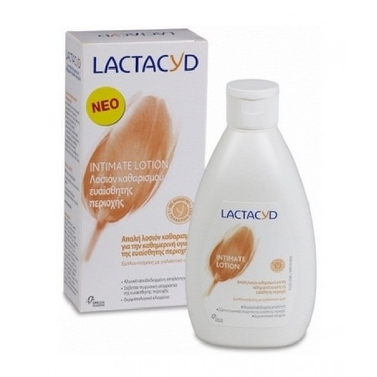 Lactacyd Intimate Lotion Daily 300ml | Λοσιόν Καθαρισμού Ευαίσθητης Περιοχής ΥΓΙΕΙΝΗ