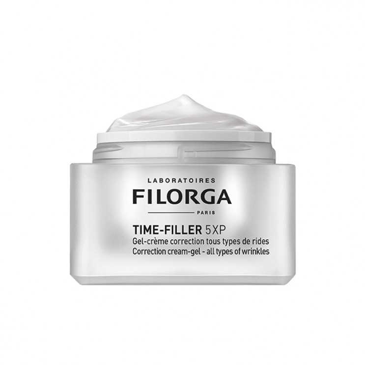 Filorga Time Filler 5XP Gel Cream 50ml | Κρέμα Gel Διόρθωσης Ρυτίδων για Μεικτό & Λιπαρό Δέρμα