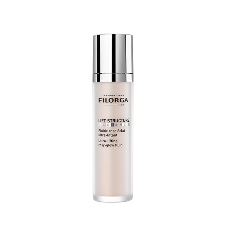 Filorga Lift Structure Radiance Fluid 50ml | Λεπτόρρευστη Κρέμα Ημέρας Σύσφιξης & Ανόρθωσης με Ροζ Λάμψη