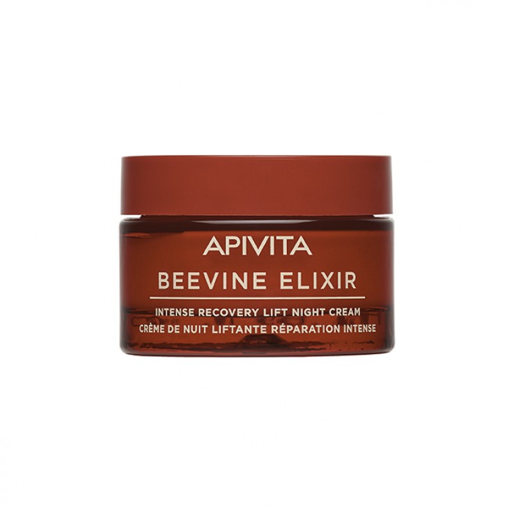 Apivita Beevine Elixir Intense Recovery Lift Night Cream 50ml | Κρέμα Νύχτας Εντατικής Επανόρθωσης & Lifting