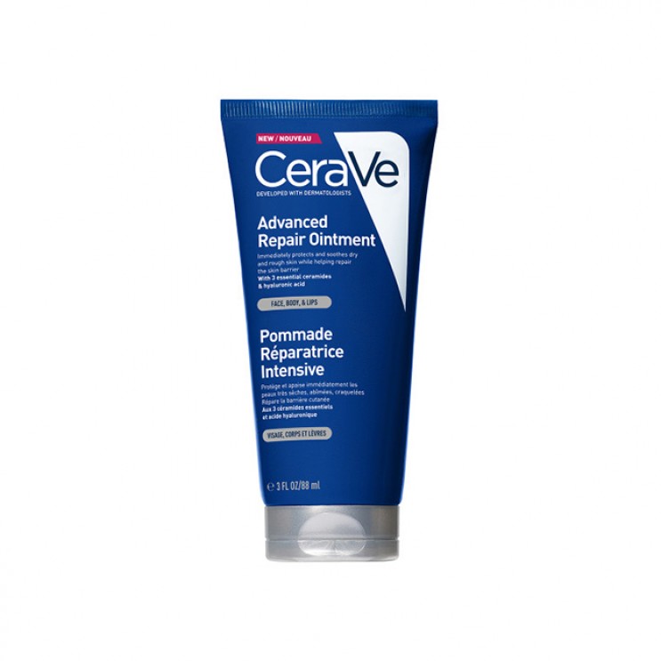 CeraVe Advanced Repair Ointment 88ml | Επανορθωτική Αλοιφή για Πρόσωπο, Σώμα και Χείλη 