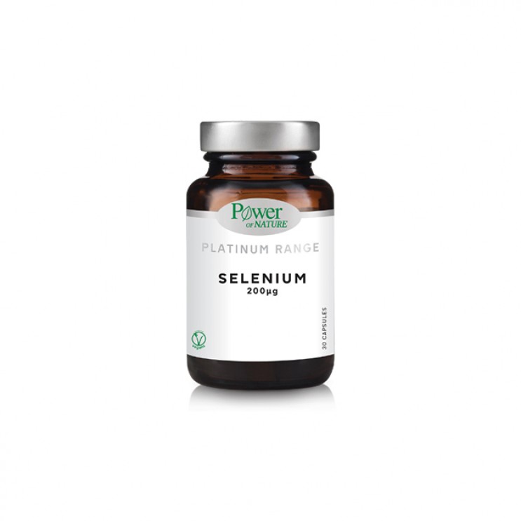 Power Health Platinum Range Selenium 200mg 30caps | Συμπλήρωμα Διατροφής με Σελήνιο 200μg