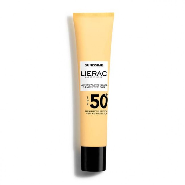 Lierac Sunissime  The Velvety Sun Fluid SPF50+ 40ml | Λεπτόρρευστο Βελούδινο Αντηλιακό  SPF50+