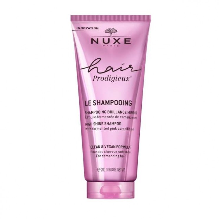 Nuxe Hair Prodigieux High Shine Shampoo 200ml | Σαμπουάν Λάμψης για Ταλαιπωρημένα Μαλλιά 