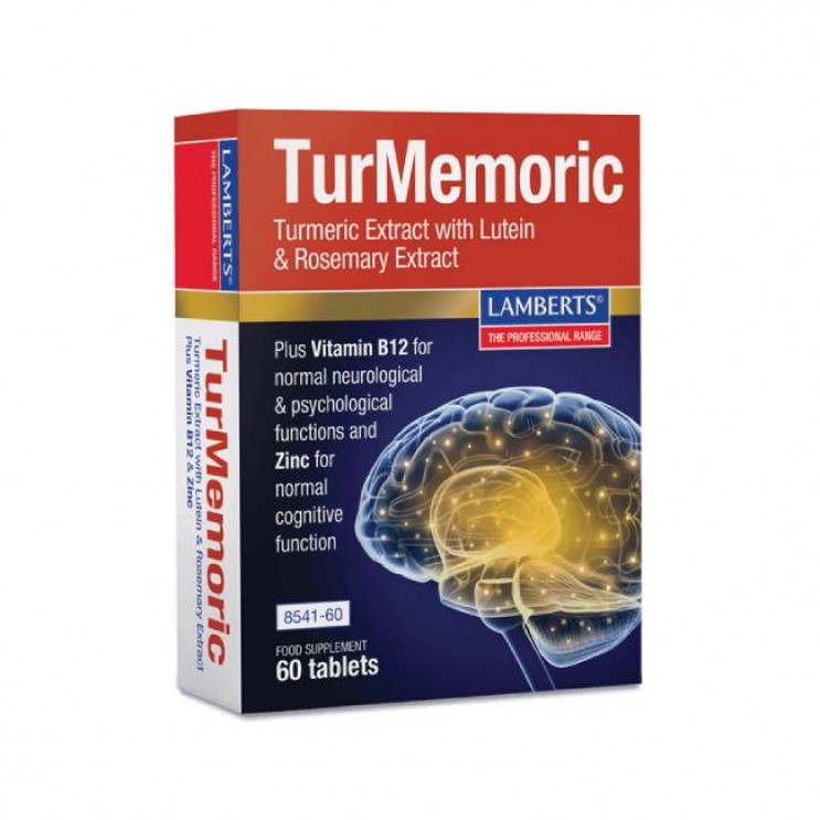 Lamberts Turmemoric 60tabs | Συμπλήρωμα Διατροφής με Εκχύλισμα Ρίζας Κουρκουμά