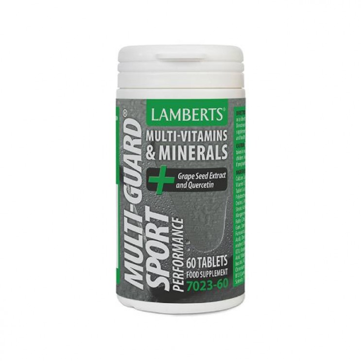 Lamberts Multi Guard Sport 60tabs | Πολυβιταμινούχο Σκεύασμα για Αθλητές