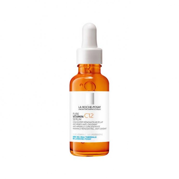 La Roche Posay Pure Vitamin C12 Serum 30ml | Aντιοξειδωτικός Αντιρυτιδικός Ορός με Βιταμίνη C