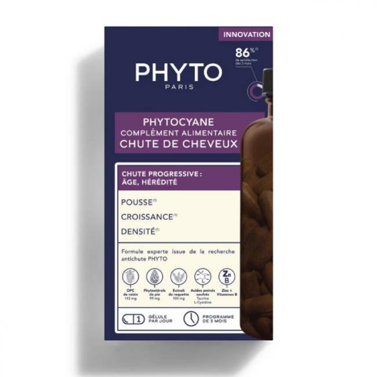 Phyto Phytocyane 84caps | Συμπλήρωμα Διατροφής κατά της Τριχόπτωσης