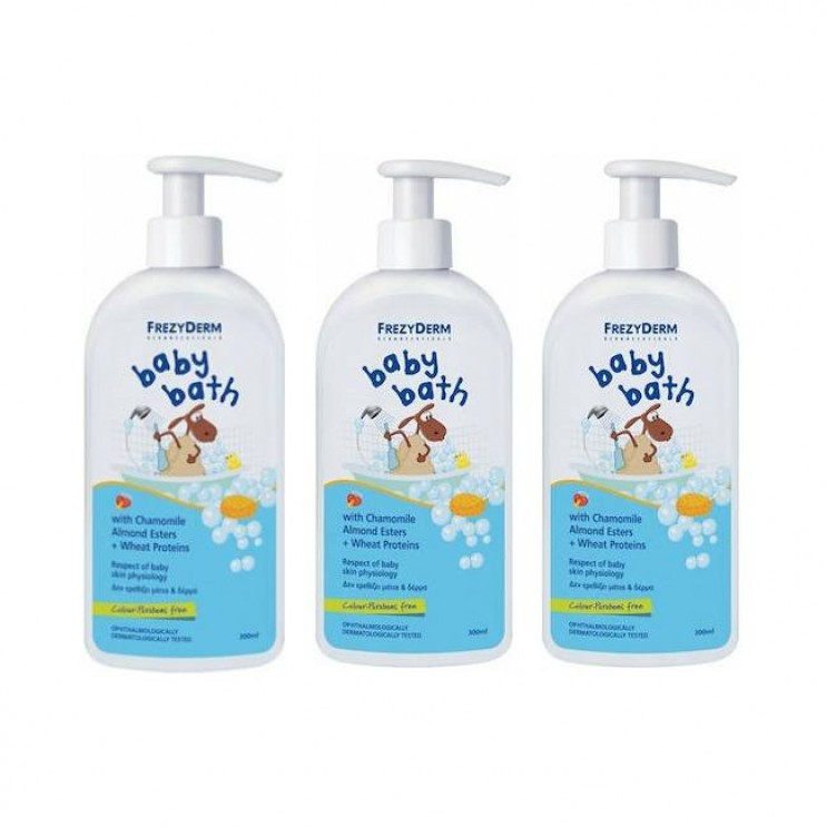 Frezyderm Baby Bath Bundle 3 x 300ml | Βρεφικό ΑφρόλουτροΦΡΟΝΤΙΔΑ ΜΩΡΟΥ