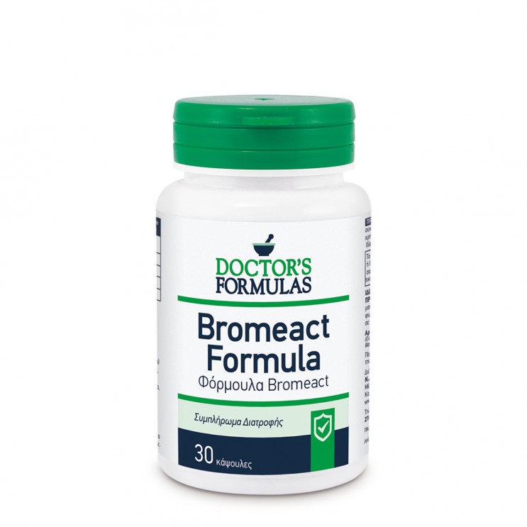 Doctor's Formulas Bromeact 30caps | Φόρμουλα Αντιφλεγμονώδης 