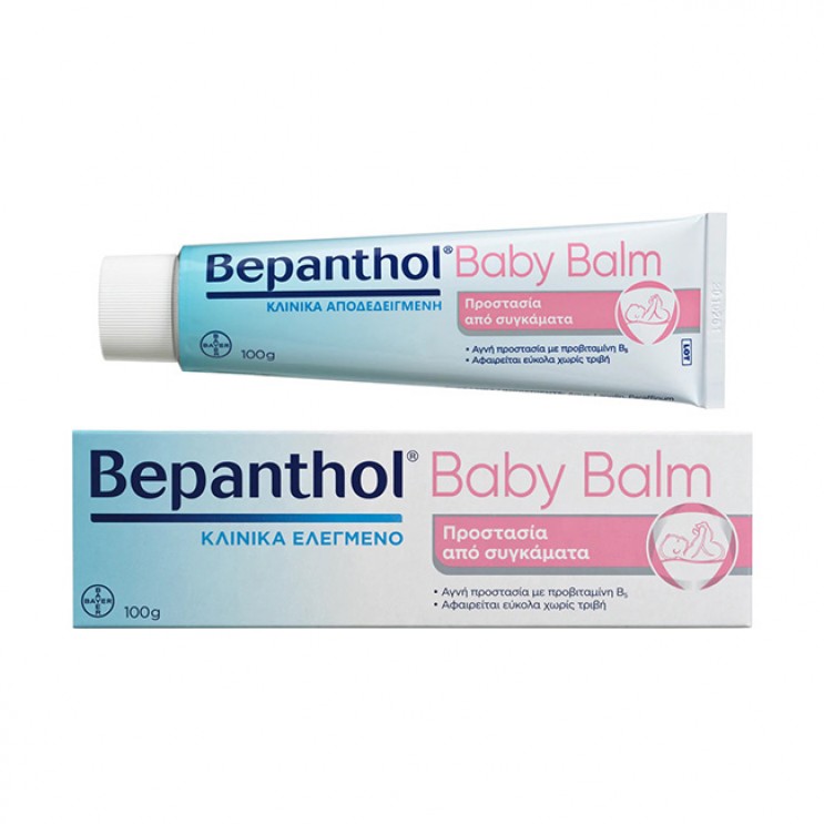 Bepanthol Baby Balm 100gr | Αλοιφή για Διπλή Προστασία από Συγκάματα στα Μωρά ΦΑΡΜΑΚΕΙΟ