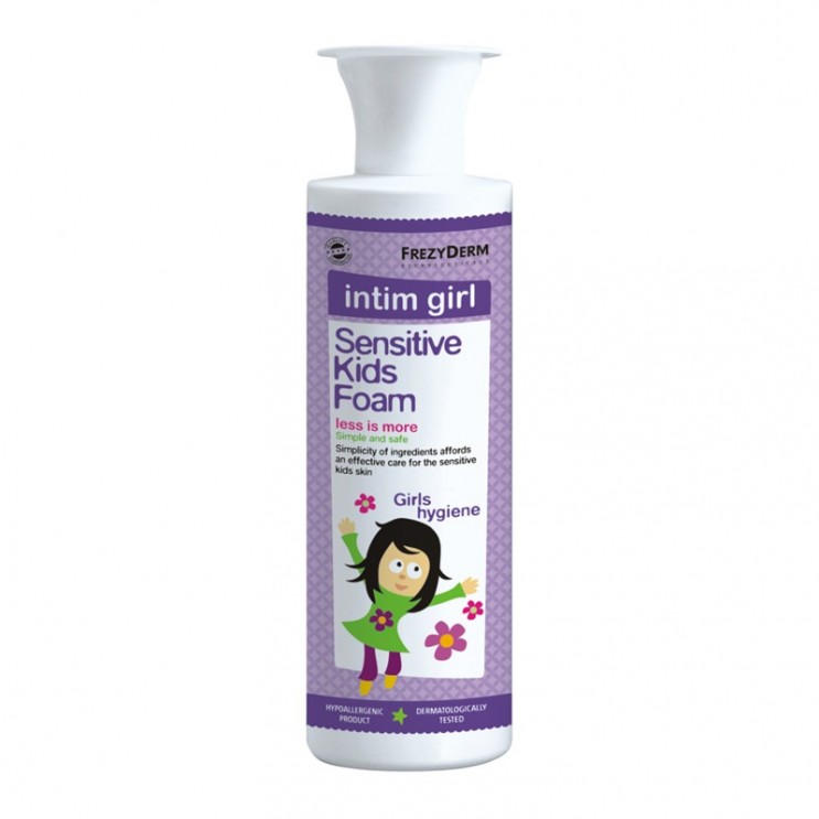 Frezyderm Sensitive Kids Foam Intim Girl 250ml | Αφρός Καθαρισμού της Ευαίσθητης Περιοχής ΦΡΟΝΤΙΔΑ ΠΑΙΔΙΟΥ