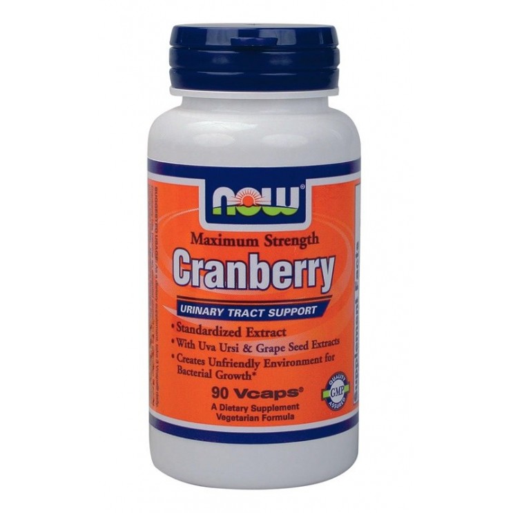 Now Foods Cranberry Maximum Strenght 90vcaps | Συμπλήρωμα για την Υγεία του Ουροποιητικού Συστήματος  ΔΗΜΟΦΙΛΕΣΤΕΡΑ