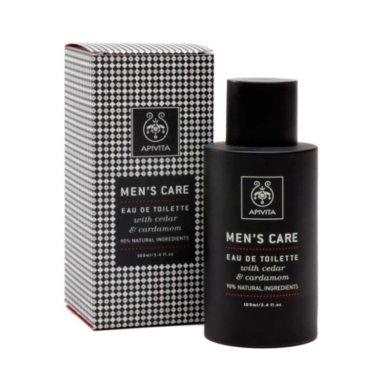 Apivita Men's Care Eau de Toilette 100ml | Ανδρικό Άρωμα Με Κέρδο & Κάρδαμο  ΦΡΟΝΤΙΔΑ ΓΙΑ ΤΟ ΣΩΜΑ