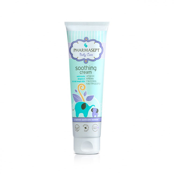 Pharmasept Baby Care Soothing Cream 150ml |  Καταπραϋντική & Προστατευτική Κρέμα για Σώμα και Πρόσωπο  ΦΡΟΝΤΙΔΑ ΜΩΡΟΥ