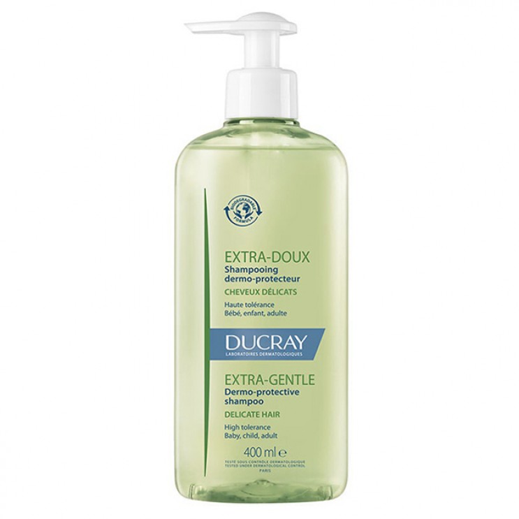 Ducray Extra Doux Shampoo 400ml | Σαμπουάν Καθημερινής Χρήσης για Εύθραυστα Μαλλιά  ΦΡΟΝΤΙΔΑ ΜΑΛΛΙΩΝ