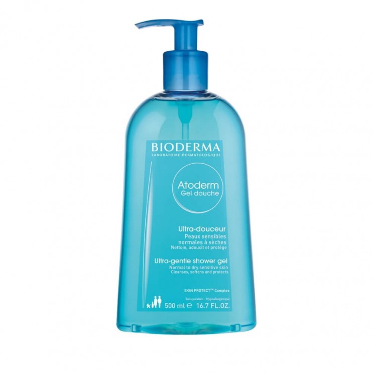 Bioderma Atoderm Gel Douche 500ml | Αφρόλουτρο για  Ξηρό Δέρμα ΦΡΟΝΤΙΔΑ ΠΡΟΣΩΠΟΥ