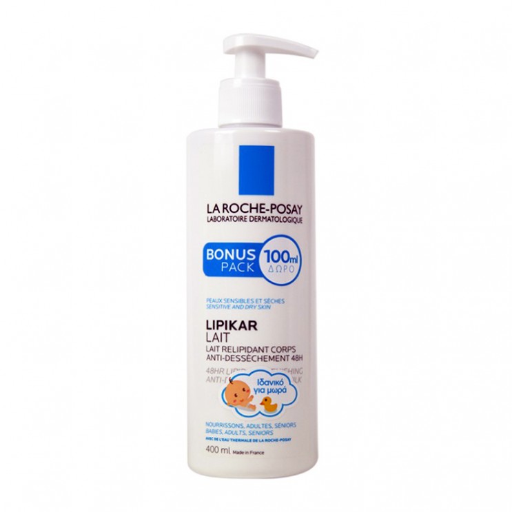 La Roche Posay Lipikar Lait 400ml | Γαλάκτωμα Αναπλήρωσης Λιπιδίων για το Σώμα ΦΡΟΝΤΙΔΑ ΠΡΟΣΩΠΟΥ