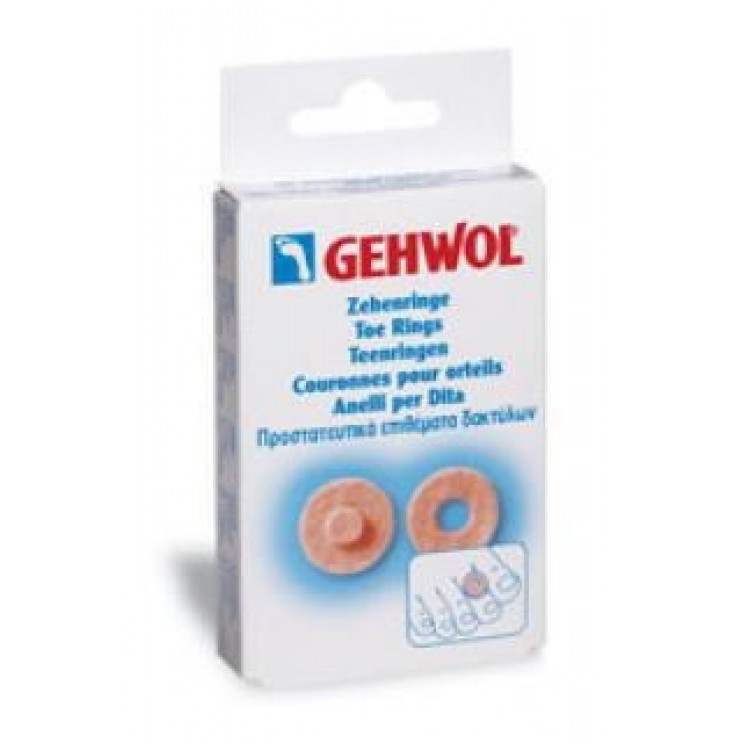 Gehwol Toe Ring Round Στρογγυλοί Προστατευτικοί Δακτύλιοι, 9 τεμάχια