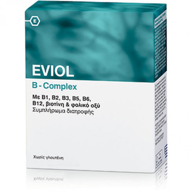 Eviol B-Complex 60 tabs - Υγιές νευρικό σύστημα ΒΙΤΑΜΙΝΕΣ