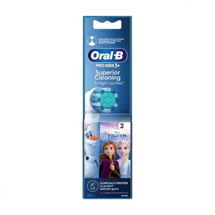 Oral-B Pro Kids Frozen 2τμχ | Ανταλλακτικές Κεφαλές για Ηλεκτρικές Οδοντόβουρτσες ΣΤΟΜΑΤΙΚΗ ΥΓΙΕΙΝΗ