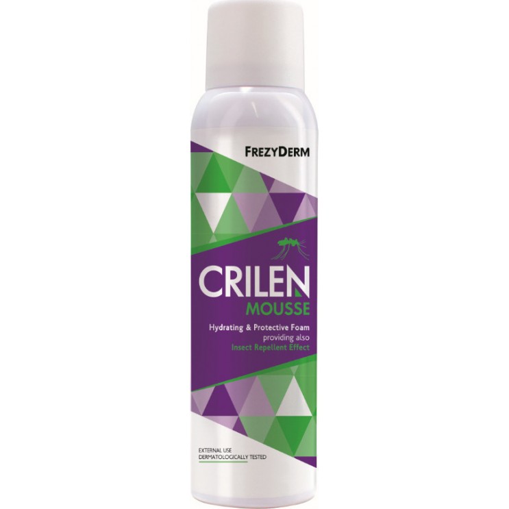 Frezyderm Crilen Mousse Hydrating & Protective Foam 150ml | Ενυδατικός Προστατευτικός Αφρός Για Τσιμπήματα