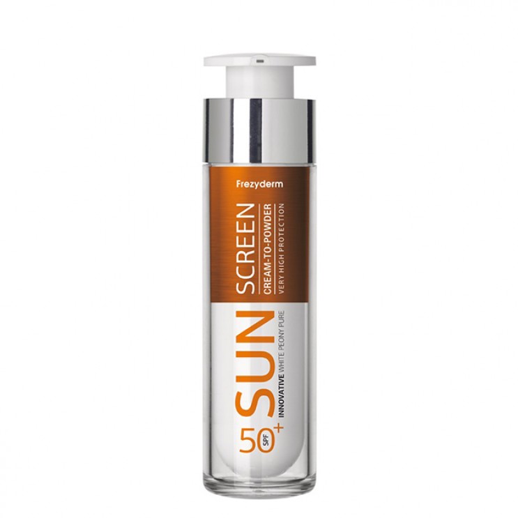 Frezyderm Sun Screen Cream to-powder SPF50 50ml |Αντηλιακό Προσώπου με Αίσθηση Πούδρας ΦΡΟΝΤΙΔΑ ΠΡΟΣΩΠΟΥ