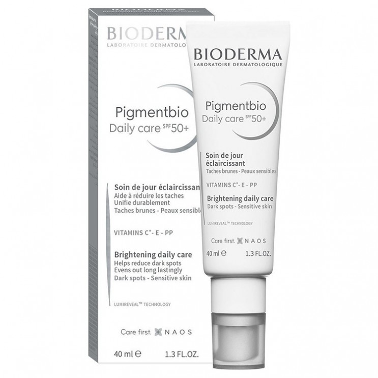 Bioderma Pigmentbio Daily Care SPF 50+ , 40ml | Κρέμα για Προστασία & Διόρθωση Κηλίδων