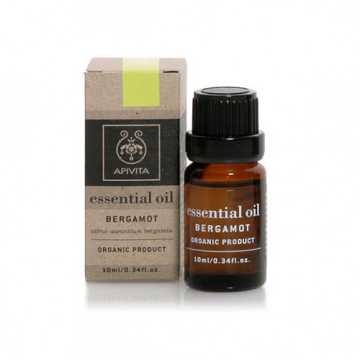 Apivita Essential Oil Bergamot 10ml | Αιθέριο Έλαιο Περγαμόντο ΦΑΡΜΑΚΕΙΟ