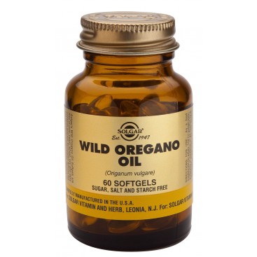 Solgar Wild Oregano Oil 175mg, 60 softgels | Συμπλήρωμα Διατροφής Άγριας Ρίγανης 