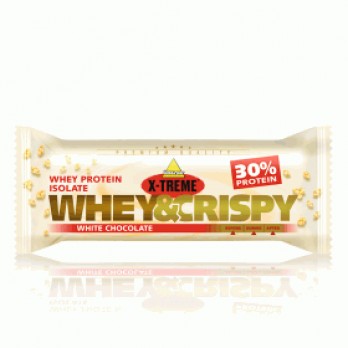 Inkospor X-Treme Whey & Crispy Bar 50gr (White Choco)